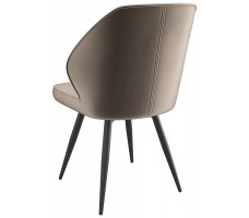 Стул поворотный Michael-R1 360 d05 cappuccino lux/черный