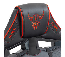 Кресло геймерское FLOKY Asgard Red черный/красный