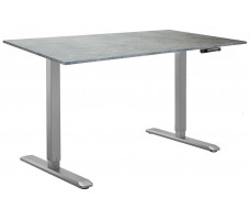 Стол с регулируемой высотой Manual DESKFIT DF100 GREY 138*80*1,8 см (столешница ЛДСП)