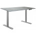 Стол с регулируемой высотой Manual DESKFIT DF100 GREY 138*80*1,8 см (столешница ЛДСП)