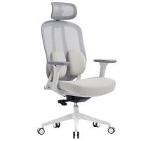 Кресло SPARX Pillow (Пиллоу) White/Beige белый/бежевый