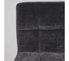 Стул барный AksHome LOGOS (Логос) черный шенилл Ote Canna 460/черный