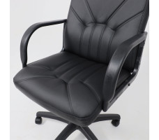 Кресло MANAGER (Менеджер) KD ECO-3 экокожа черный