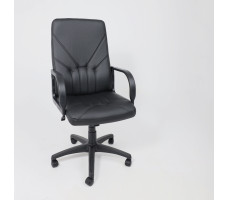 Кресло MANAGER (Менеджер) KD ECO-3 экокожа черный