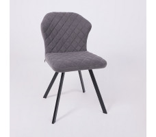 Стул ROBBY D b28 antracite lux/черный