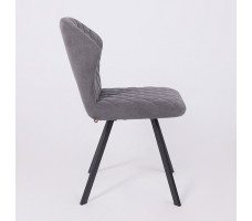 Стул ROBBY D b28 antracite lux/черный