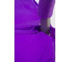 Батут с защитной сеткой Calviano 252 см - 8ft Inside master purple (фиолетовый)