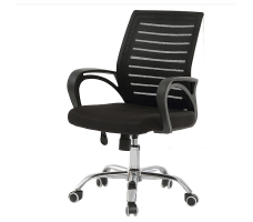 Кресло SitUp MIX 600 chrome (сетка Black/ Black)