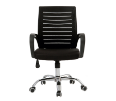 Кресло SitUp MIX 600 chrome (сетка Black/ Black)