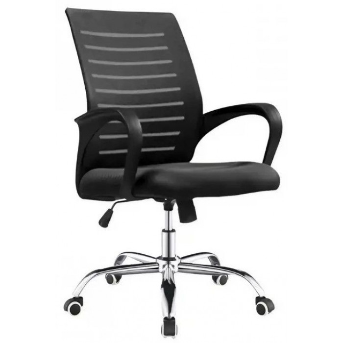 Кресло SitUp MIX 600 chrome (сетка Black/ Black)