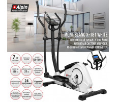 Эллиптический тренажер Alpin Mont Blanc X-181 White