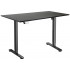 Стол с регулируемой высотой Electric Desk Slim Black 120*65*1,8 см