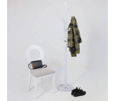 Вешалка AksHome Finn (Финн) белая