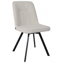 Стул IBIS b02 молочный/черный Стул IBIS b02 молочный/черный