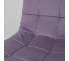 Стул Алвест AV 406-N сливовый бархат Confetti plum/черный