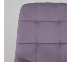 Стул Алвест AV 406-N сливовый бархат Confetti plum/черный