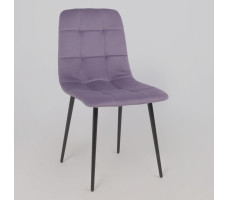 Стул Алвест AV 406-N сливовый бархат Confetti plum/черный