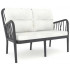 Диван двухместный Gala Sofa антрацит