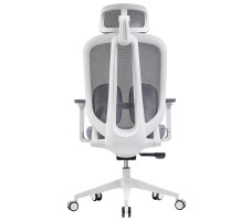 Кресло SPARX Pillow (Пиллоу) White/Grey белый/серый
