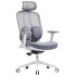 Кресло SPARX Pillow (Пиллоу) White/Grey белый/серый