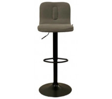 Стул барный SitUp KEONI black (ткань Gray)