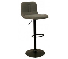 Стул барный SitUp KEONI black (ткань Gray)