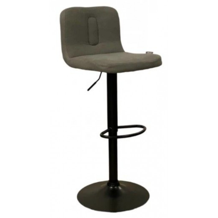 Стул барный SitUp KEONI black (ткань Gray)