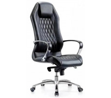 Кресло SitUp APOLLO chrome (экокожа Black/Black)