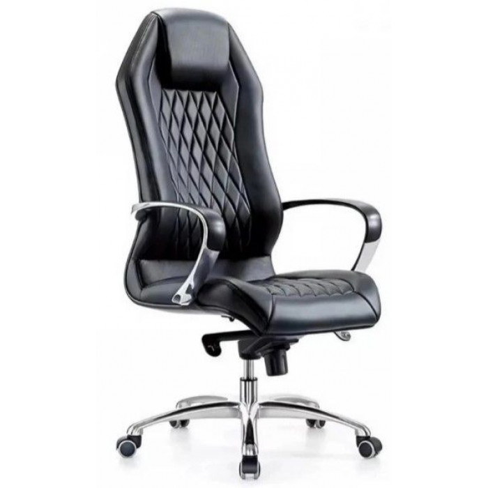 Кресло SitUp APOLLO chrome (экокожа Black/Black)