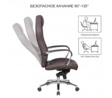 Кресло SitUp APOLLO chrome (экокожа Black/Black)