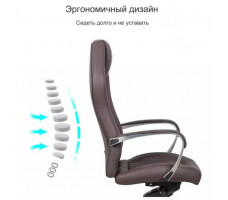 Кресло SitUp APOLLO chrome (экокожа Black/Black)
