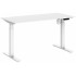 Стол WellDesk Evolution с электроприводом одномоторный 1400*800*28 мм (белая рама)