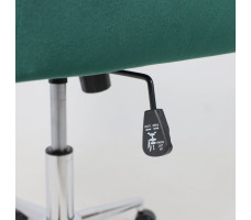 Кресло BELLA (Белла) XL chrome Kiton 709 Jungle велюр/зеленый