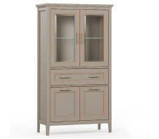 Шкаф Classic REG2W2D1S/170 95*40.5*170 глиняный серый