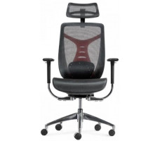 Кресло SitUp BARRACUDA Chrome (сетка Dark Gray/ткань Dark Gray)
