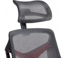 Кресло SitUp BARRACUDA Chrome (сетка Dark Gray/ткань Dark Gray)