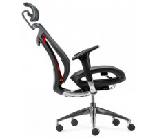 Кресло SitUp BARRACUDA Chrome (сетка Dark Gray/ткань Dark Gray)