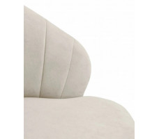Стул Гальваник Камино лофт Catania Ivory / белый