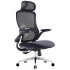 Кресло SitUp SITY (Сити) Black chrome (сетка Black/Black)