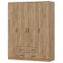 Шкаф NN Мебель ШК 1 дуб золотой