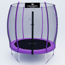 Батут с защитной сеткой Calviano 183 см - 6ft OUTSIDE master purple (фиолетовый)