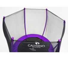 Батут с защитной сеткой Calviano 183 см - 6ft OUTSIDE master purple (фиолетовый)