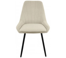 Стул Гальваник Марино лофт Catania Ivory / черный