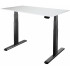 Стол с регулируемой высотой Ergo Desk Prime Black 138*80*1,8
