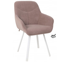 Стул поворотный Romeo Smile 360 b05 latte lux/белый