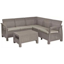 Комплект мебели Corfu Relax Set капучино Комплект мебели Corfu Relax Set капучино