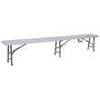 Скамья складная Akshome Bench AKS тип 2 240*30*43 белая купить в Минске