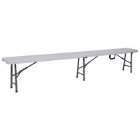 Скамья складная Akshome Bench AKS тип 2 240*30*43 белая