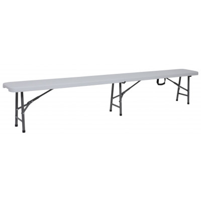 Скамья складная Akshome Bench AKS тип 2 240*30*43 белая купить в Минске