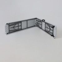 Скамья складная Akshome Bench AKS тип 2 240*30*43 белая купить в Минске Скамья складная Akshome Bench AKS тип 2 240*30*43 белая купить в Минске